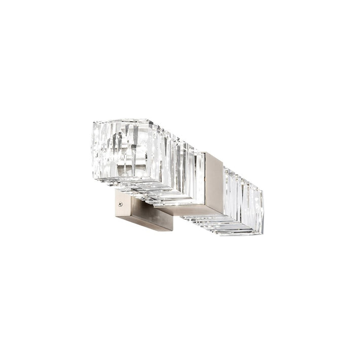 Modern Forms Juliet 2Lt 27" LED Bath/3500K/K-9 Faceted Crystal, NK