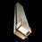 Modern Forms Tower 1 Light 14" LED Wall Sconce/3500K, Aged Brass