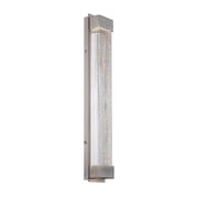 Modern Forms Tower 1Lt 20" LED Bath/Wall Light, Nickel/Clear - WS-58820-BN