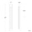 Modern Forms Tower 1Lt 27" LED Bath/Wall Light, Nickel/Clear