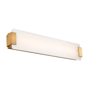 Modern Forms Quarry 1Lt 28" LED Natural Alabaster Sconce/3000K, BS - WS-60028-AB