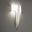 Modern Forms Curvana 1Lt 20" LED Wall Light/3000K, Nickel/White