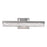 Modern Forms Minx 1Lt 21" Horizontal Sconce/3000K, Nickel/Crystal