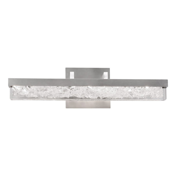 Modern Forms Minx 1Lt 21" Horizontal Sconce/3000K, Nickel/Crystal