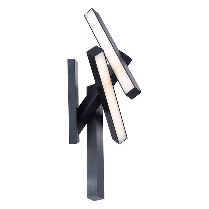 Modern Forms Chaos 4 Light 32" LED Wall Sconce/3000K, Black