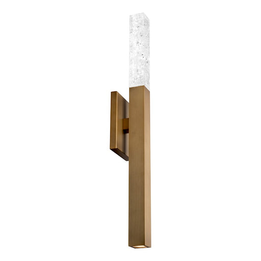 Modern Forms Minx 1 Light 26" Wall Sconce/3000K, Aged Brass - WS-68026-AB