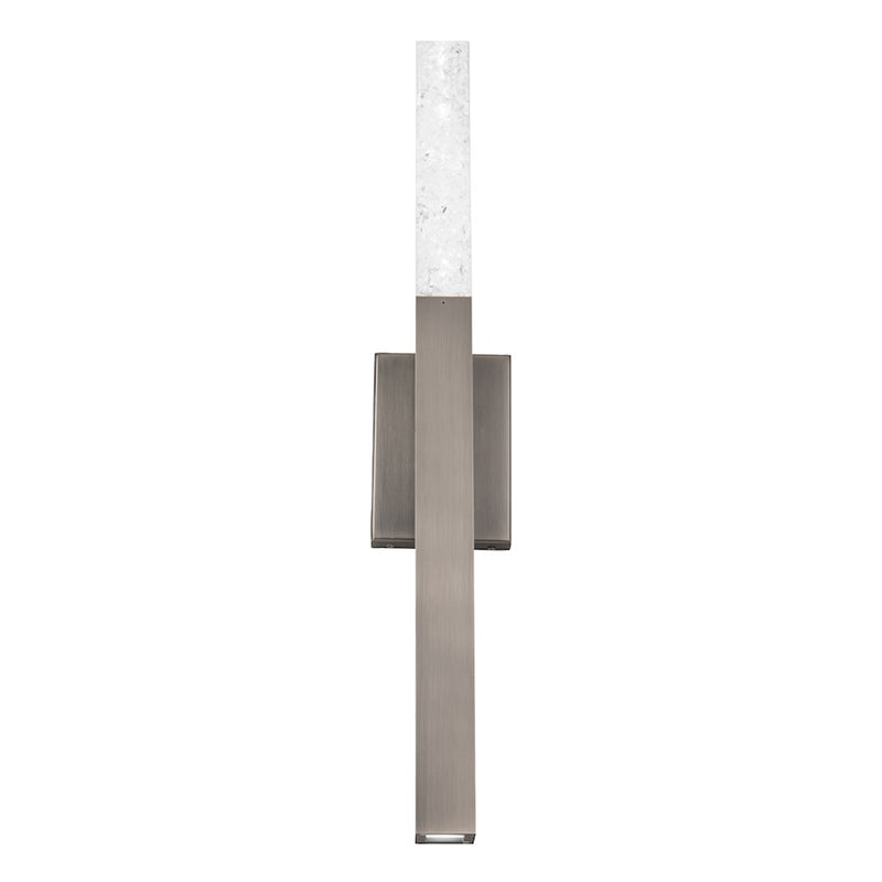 Modern Forms Minx 1 Light 26" Wall Sconce/3000K, Antique Nickel