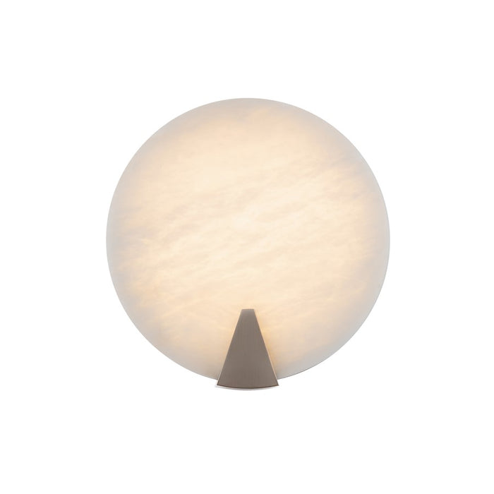 Modern Forms Ophelia 1Lt 10" LED RD Sconce/3000K, Nickel/Natural