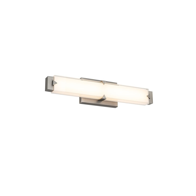 Modern Forms Carlisle 20" LED Bath/Wall Light/4000K, NK/WH - WS-7520-40-BN