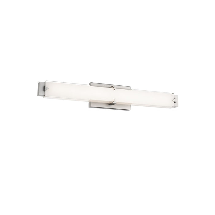 Modern Forms Carlisle 27" LED Bath/Wall Light/3000K, NK/WH - WS-7527-30-BN