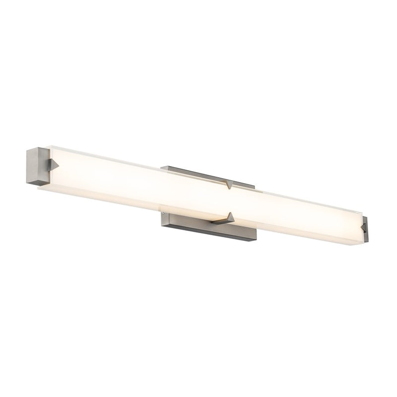 Modern Forms Carlisle 34" LED Bath/Wall Light/3000K, NK/WH - WS-7537-30-BN