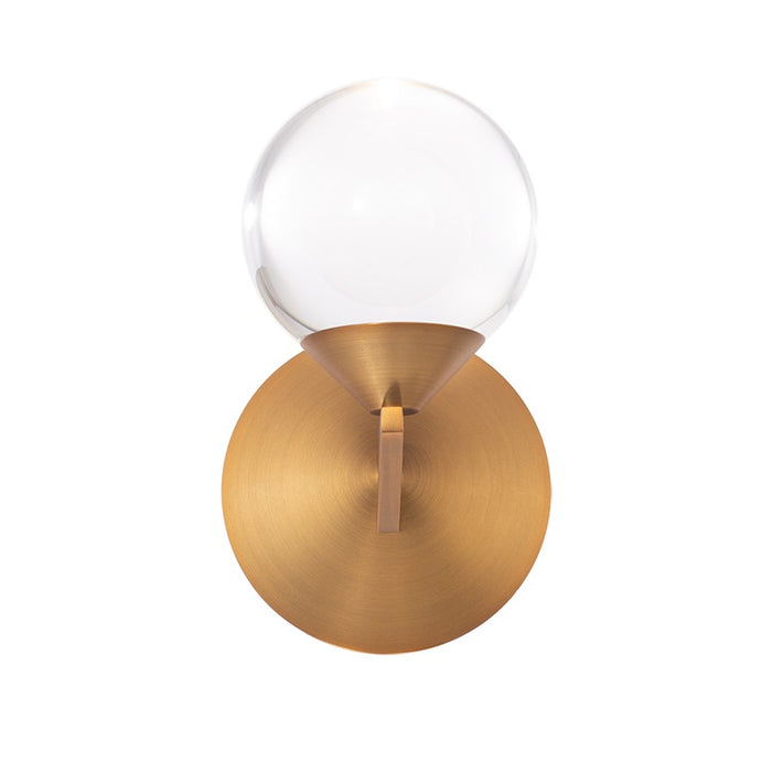 Modern Forms Double Bubble 1Lt 6" LED 1Lt Wall Sconce/3000K, Brass