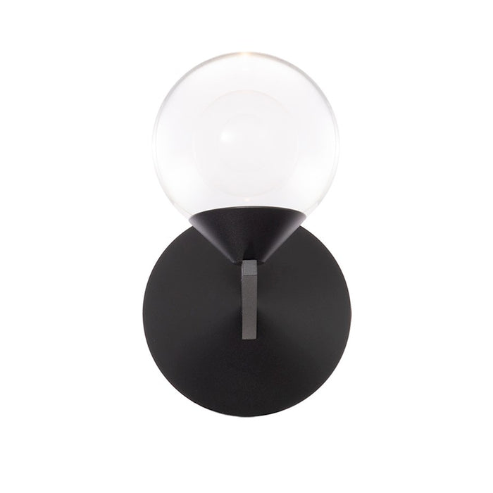 Modern Forms Double Bubble 1Lt 6" LED 1Lt Wall Sconce/3000K, Black