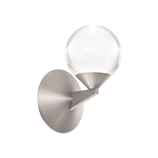 Modern Forms Double Bubble 1Lt 6" LED 1Lt Sconce/3000K, Nickel - WS-82006-SN