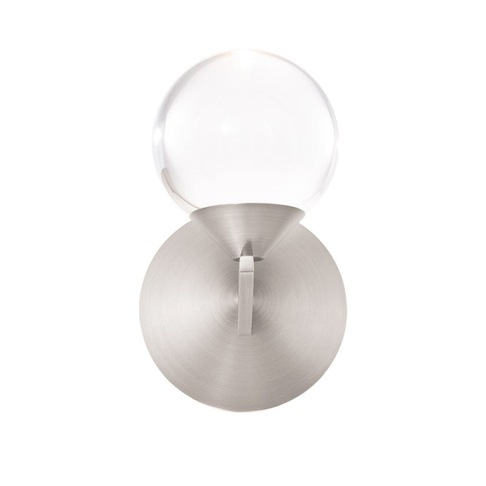 Modern Forms Double Bubble 1Lt 6" LED 1Lt Sconce/3000K, Nickel