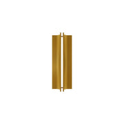 Modern Forms Strait 1Lt 16" LED Wall Sconce/3500K, Brass/White - WS-82516-35-AB