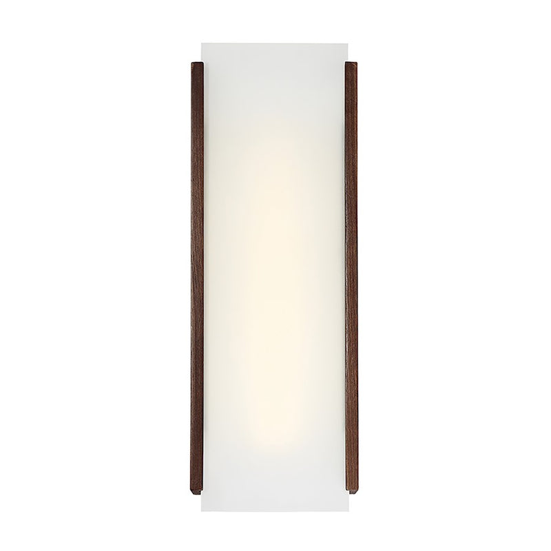 Modern Forms Elysia 1 Light LED Wall Sconce/3000K, Dark Walnut