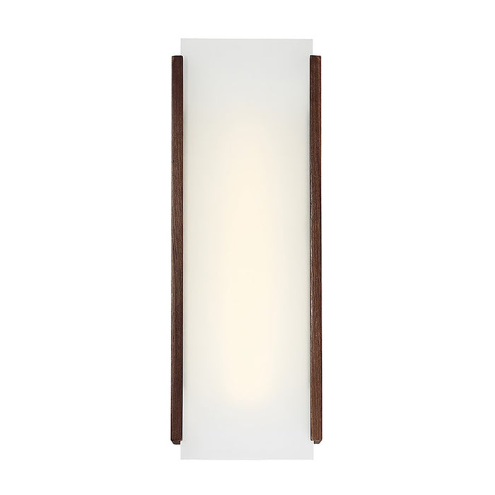 Modern Forms Elysia 1 Light LED Wall Sconce/3000K, Dark Walnut