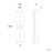 Modern Forms Deco 2Lt 24" LED Bath/Wall Light, 3500K, Nickel/Clear