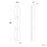 Modern Forms Deco 3Lt 36" LED Bath/Wall Light, Brass/Clear