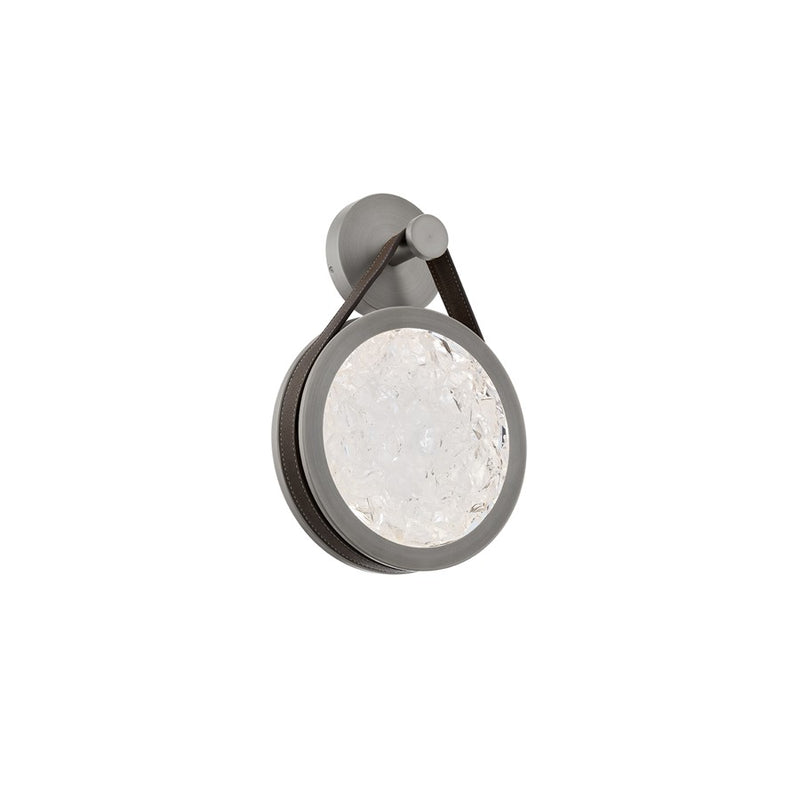 Modern Forms Clare 16.25" LED Wall Sconce, Black/Nickel/Clear - WS-86516-BK-AN
