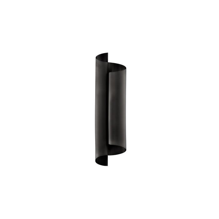 Modern Forms Pirouette 1Lt 18" LED Wall Sconce/3000K, Black - WS-94518-30-BK