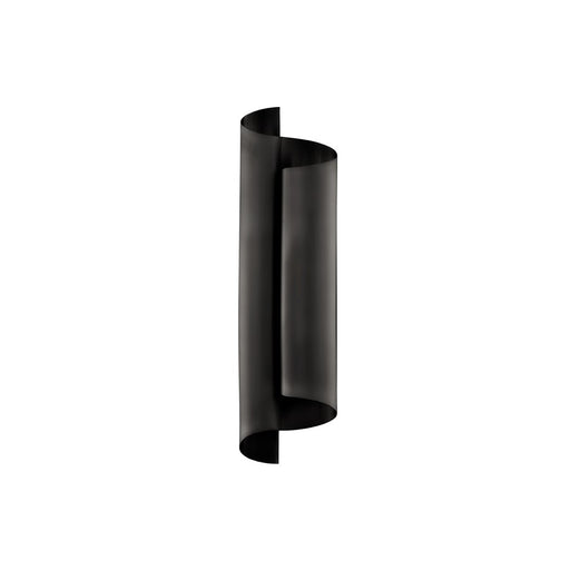 Modern Forms Pirouette 1Lt 24" LED Wall Sconce/3500K, Black - WS-94524-35-BK