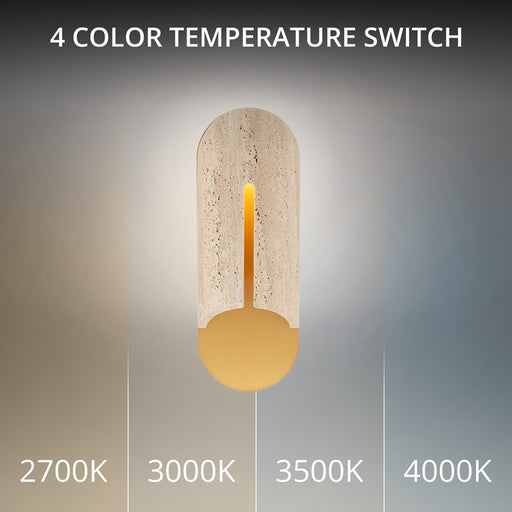 Modern Forms Clog 16" LED Outdoor Wall Light, 3500K, BG/BR