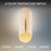 Modern Forms Clog 22" LED Outdoor Wall Light, 3000K, BG/BR