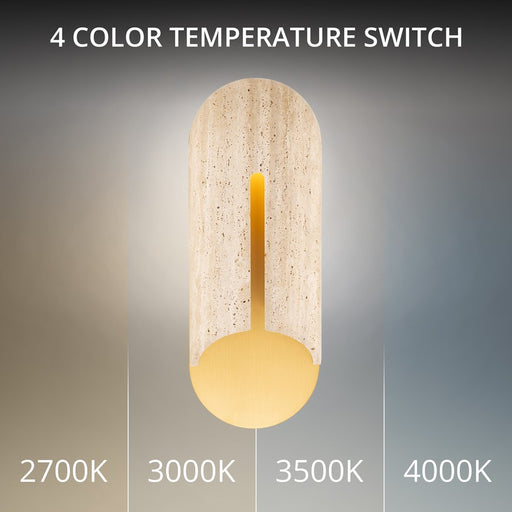 Modern Forms Clog 22" LED Outdoor Wall Light, 3500K, BG/BR