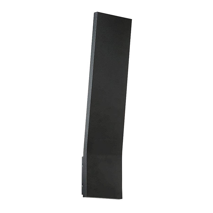 Modern Forms Blade 1 Light 22" LED Wall Light/3000K, Black - WS-W11722-BK