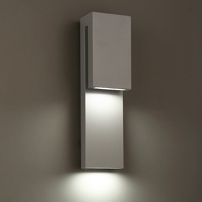 Modern Forms Double Down 2 Light LED Wall Light/3000K, Graphite