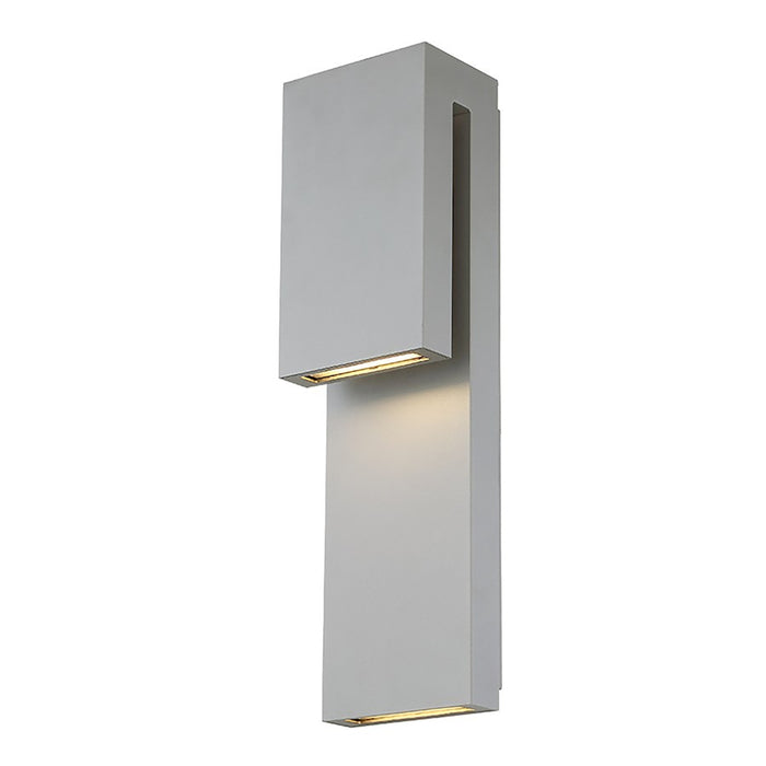 Modern Forms Double Down 2 Light LED Wall Light/3000K, Graphite