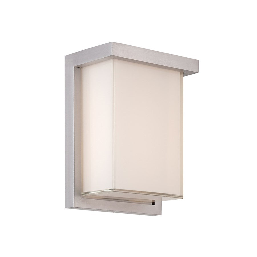 Modern Forms Ledge 1Lt 8" LED Wall Light/2700K, Aluminum - WS-W1408-27-AL