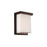 Modern Forms Ledge 1 Light 8" LED Wall Light/2700K, Bronze - WS-W1408-27-BZ