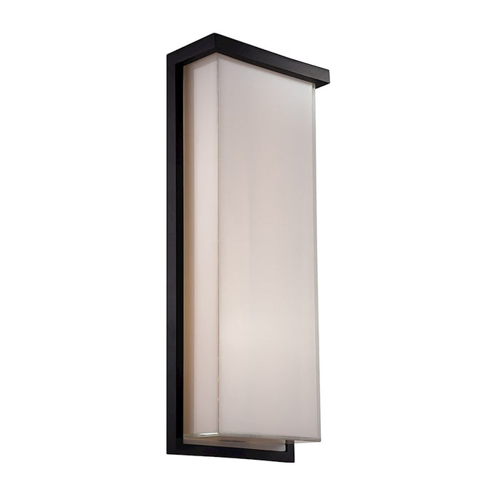 Modern Forms Ledge 1 Light 20" LED Wall Light/2700K, Black - WS-W1420-27-BK