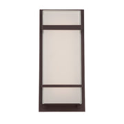 Modern Forms Phantom 1 Light 16" LED Wall Light/3000K, Bronze - WS-W1616-BZ