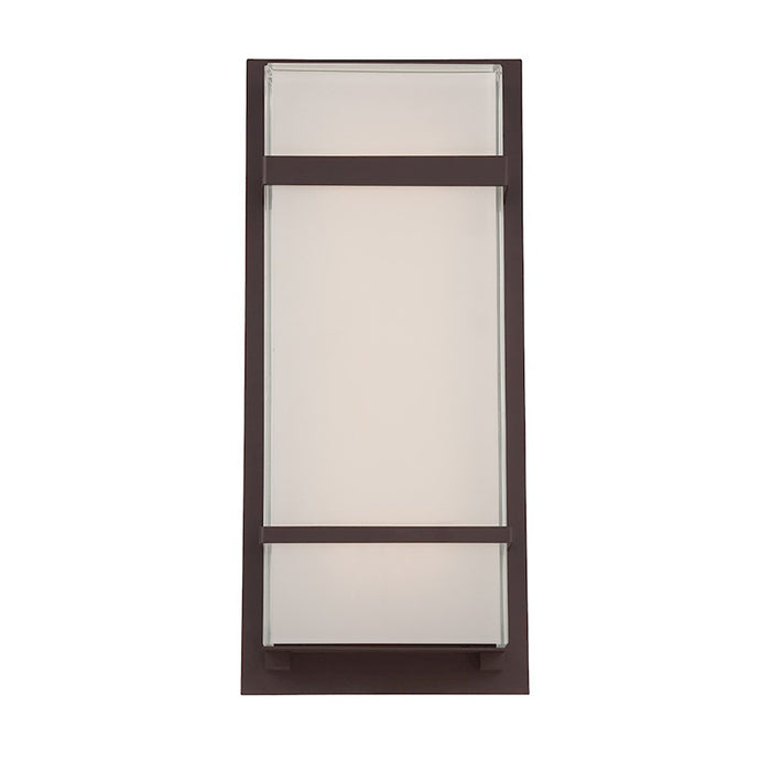 Modern Forms Phantom 1 Light 16" LED Wall Light/3000K, Bronze - WS-W1616-BZ