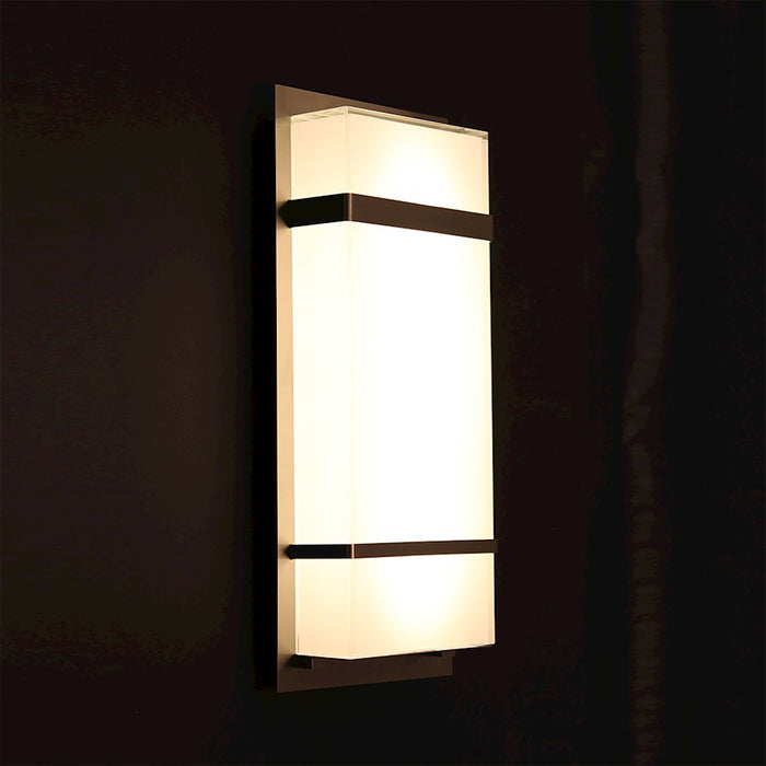 Modern Forms Phantom 1Lt 16" LED Wall Light/3000K, Steel