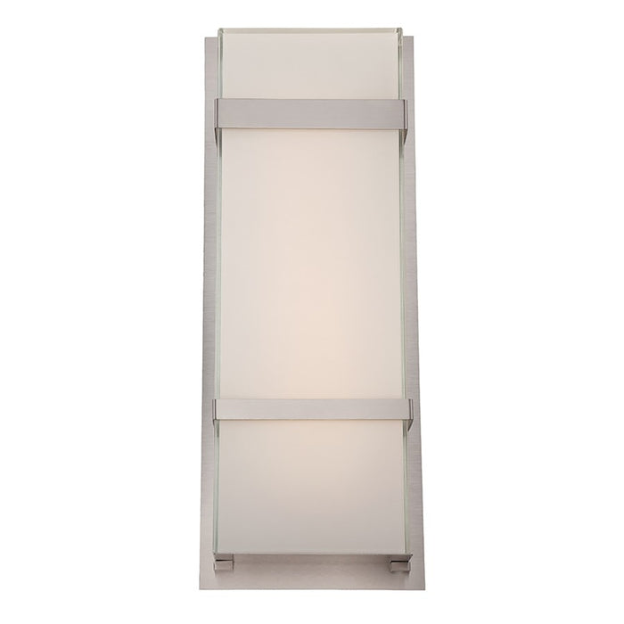 Modern Forms Phantom 1Lt 21" LED Wall Light/3000K, Steel - WS-W1621-SS