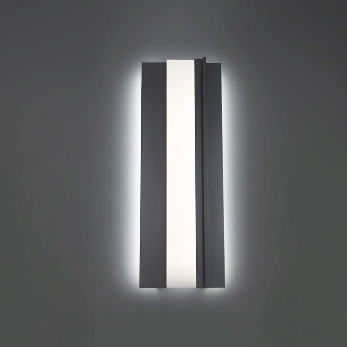 Modern Forms Enigma 1 Light 27" LED Wall Light/3000K, Black