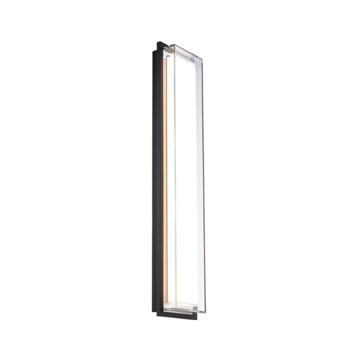 Modern Forms Ice Bar 26" LED Outdoor Wall/3000K, BK/CL/WH - WS-W16526-30-BK