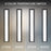 Modern Forms Ice Bar 34" LED Outdoor Wall/3000K, Black/Clear/White
