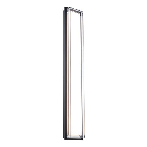 Modern Forms Ice Bar 34" LED Outdoor Wall/3500K, BK/CL/WH - WS-W16534-35-BK