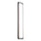 Modern Forms Ice Bar 34" LED Outdoor Wall Light, BK/Clear/WH - WS-W16534-40-BK