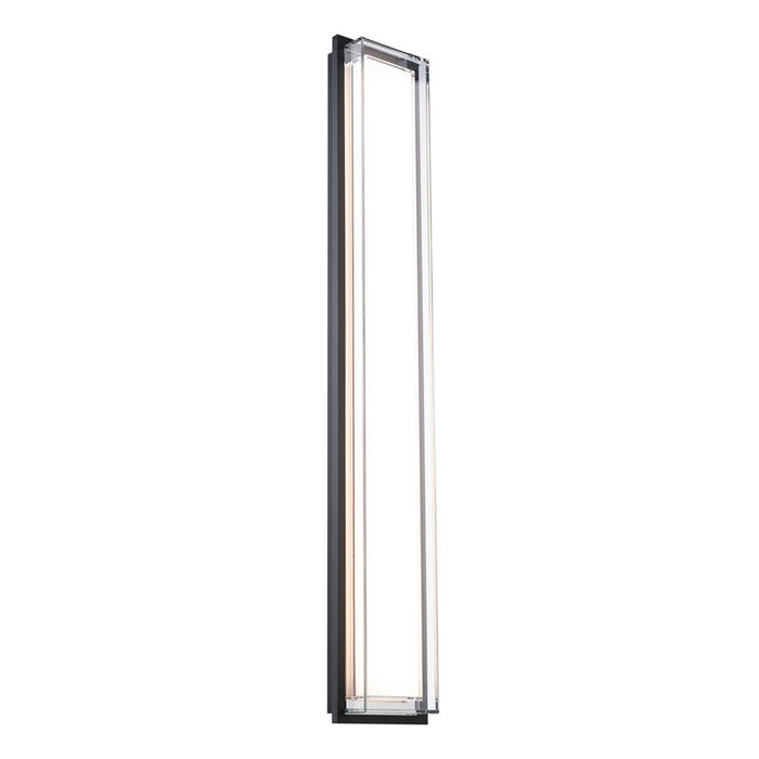 Modern Forms Ice Bar 34" LED Outdoor Wall Light, BK/Clear/WH - WS-W16534-40-BK
