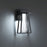 Modern Forms Avant Garde 1 Light 17" LED Wall Light/3000K, Black