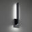 Modern Forms Mako 2Lt 22" LED Wall Light, 3-CCT/4000K, Black