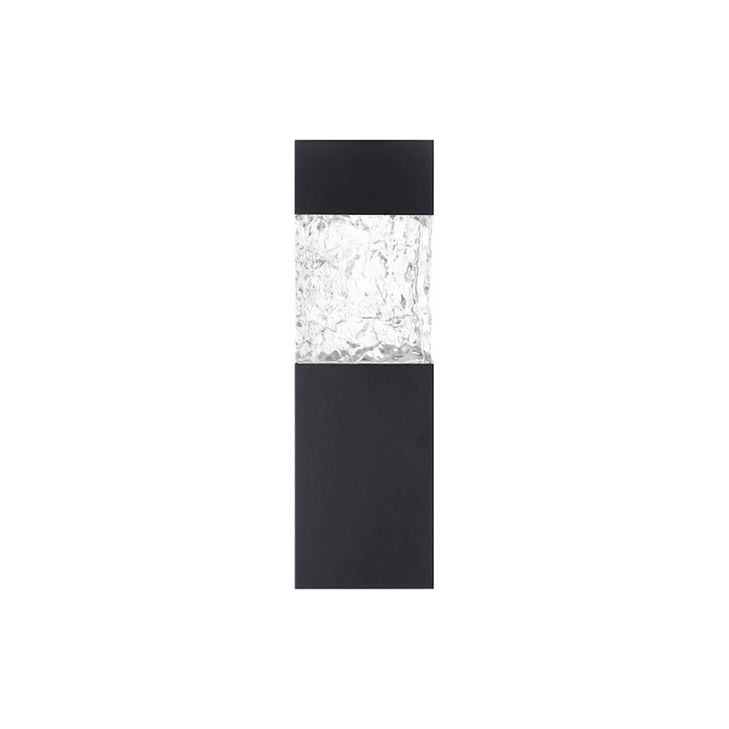 Modern Forms Monarch 1Lt 18" LED Outdoor Wall Light/3000K, Black