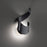 Modern Forms Flamme 1Lt 16" LED Outdoor Wall Light/3000K, Black